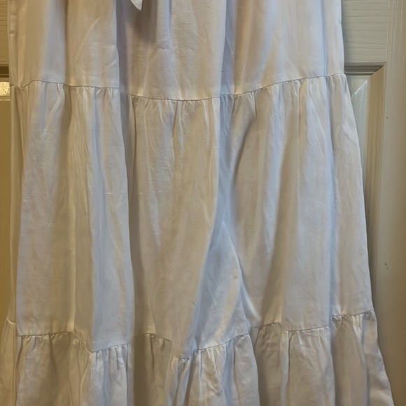 French connection white linen dress - Picture 5 of 7